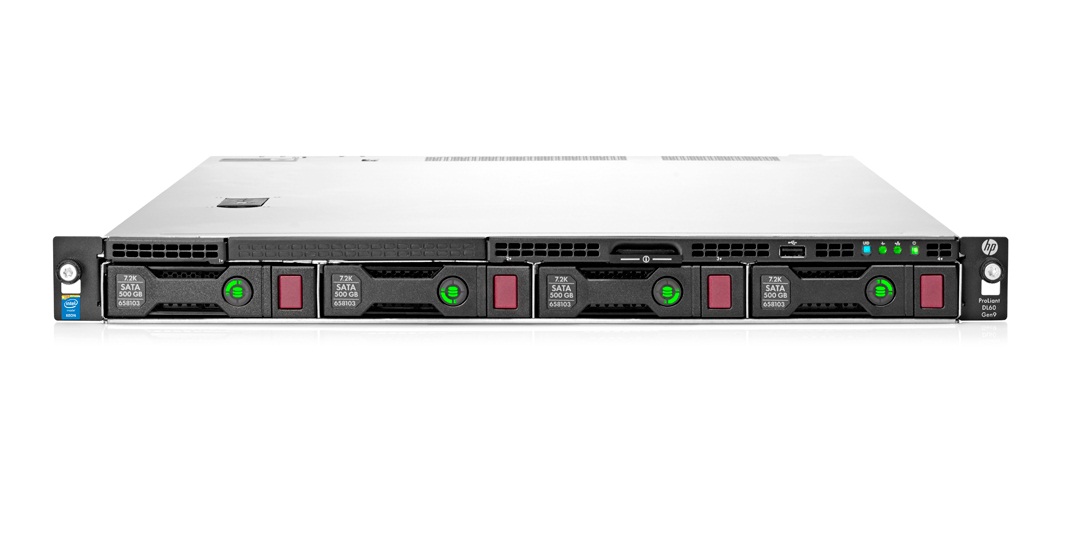 SERVER HP ProLiant DL60 G9 LFF E5-2603v3 4GB-R B140i Non-hot Plug SATA